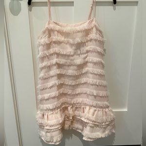 Molina Mini Dress Blush - Princess Polly